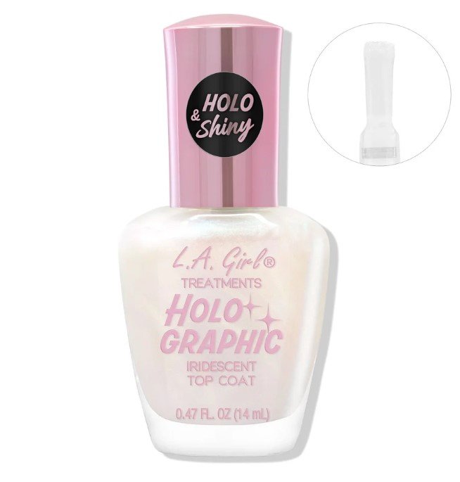 Holographic Iridescent Top Coat